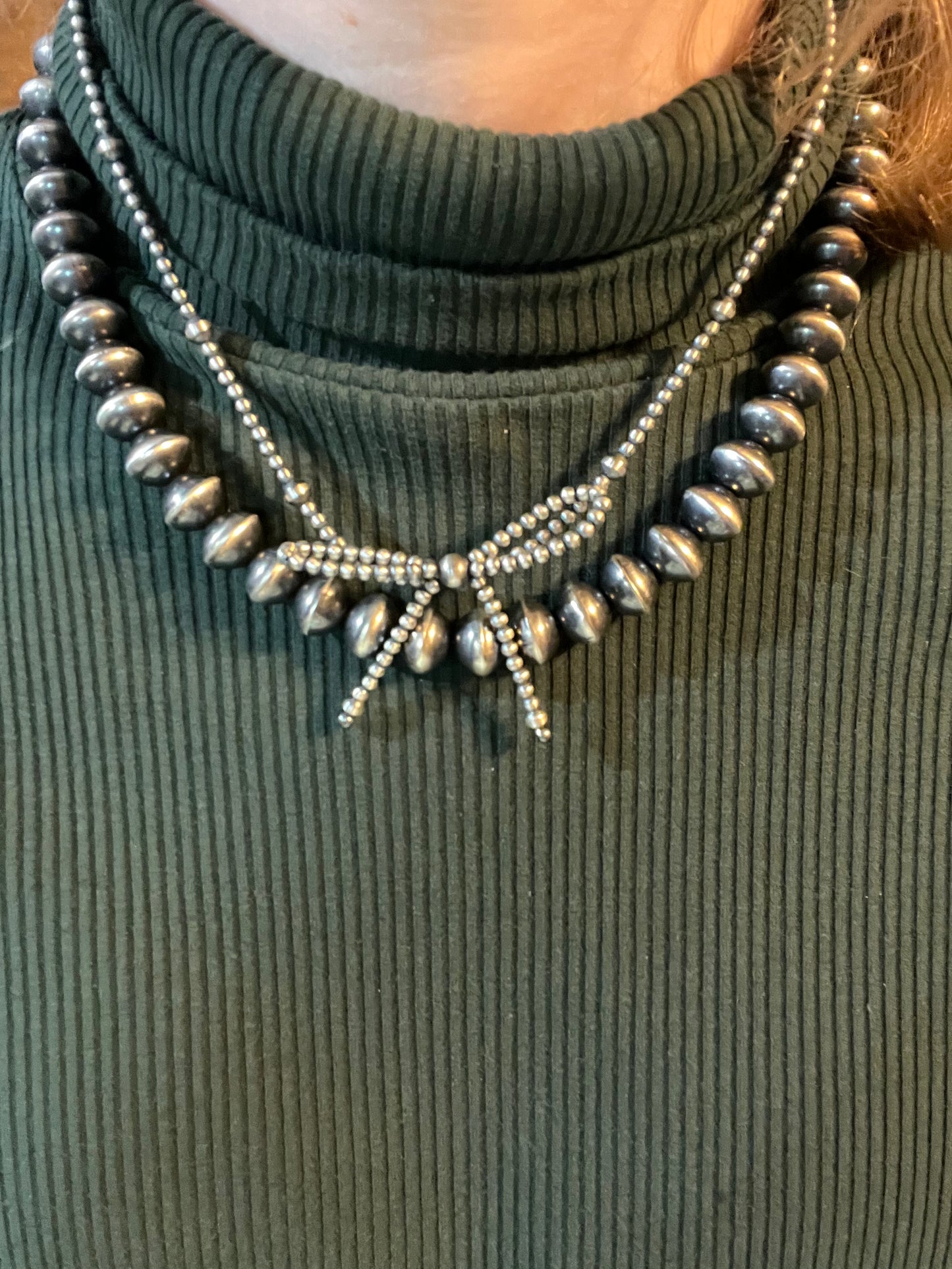 Bow Necklace 18”