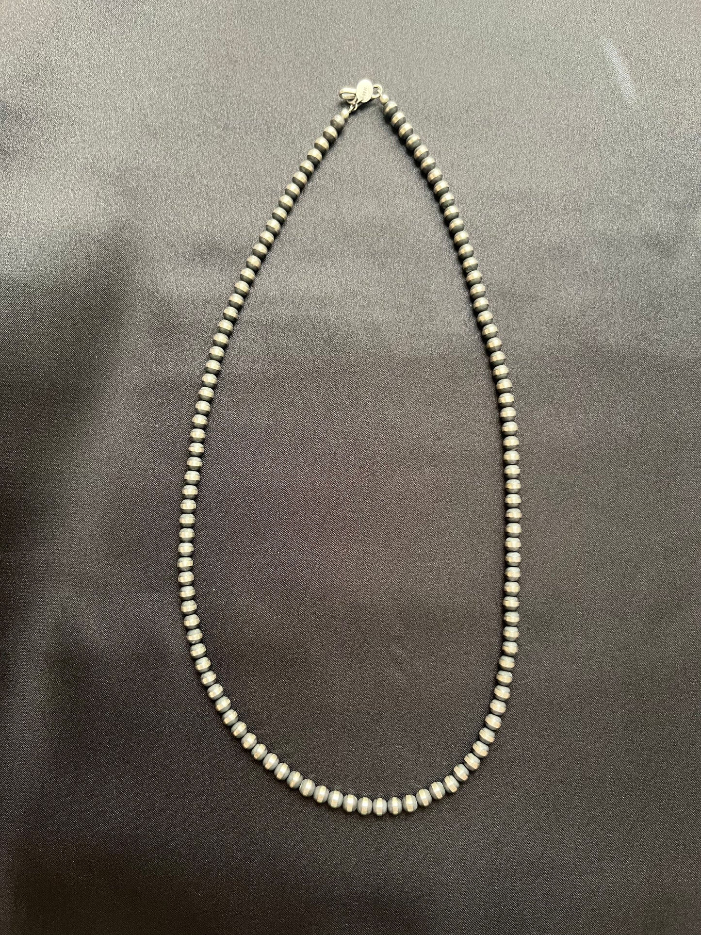 5MM Navajo Pearl Necklace 22"