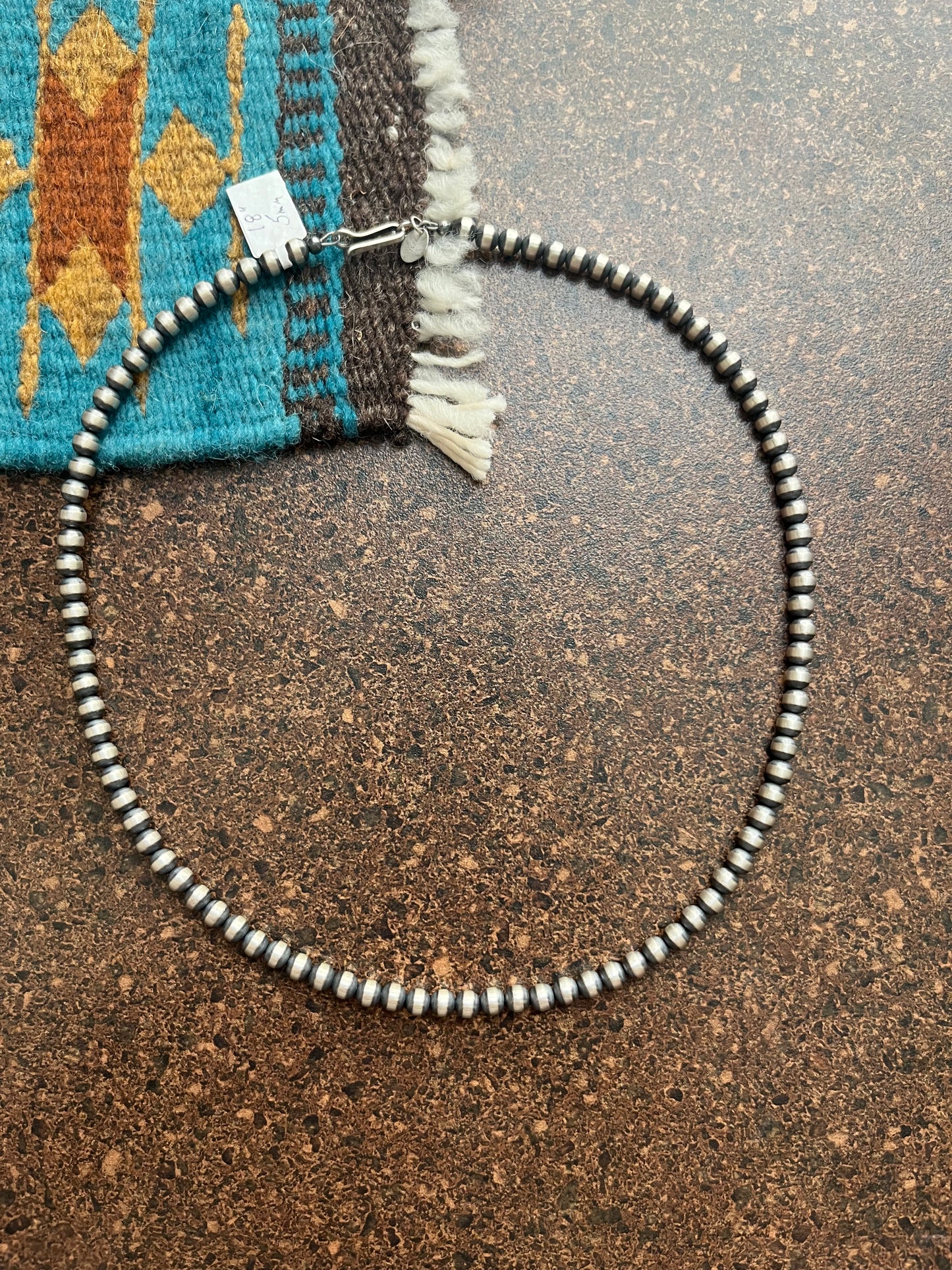 5MM Beaded Navajo Pearl Necklaces