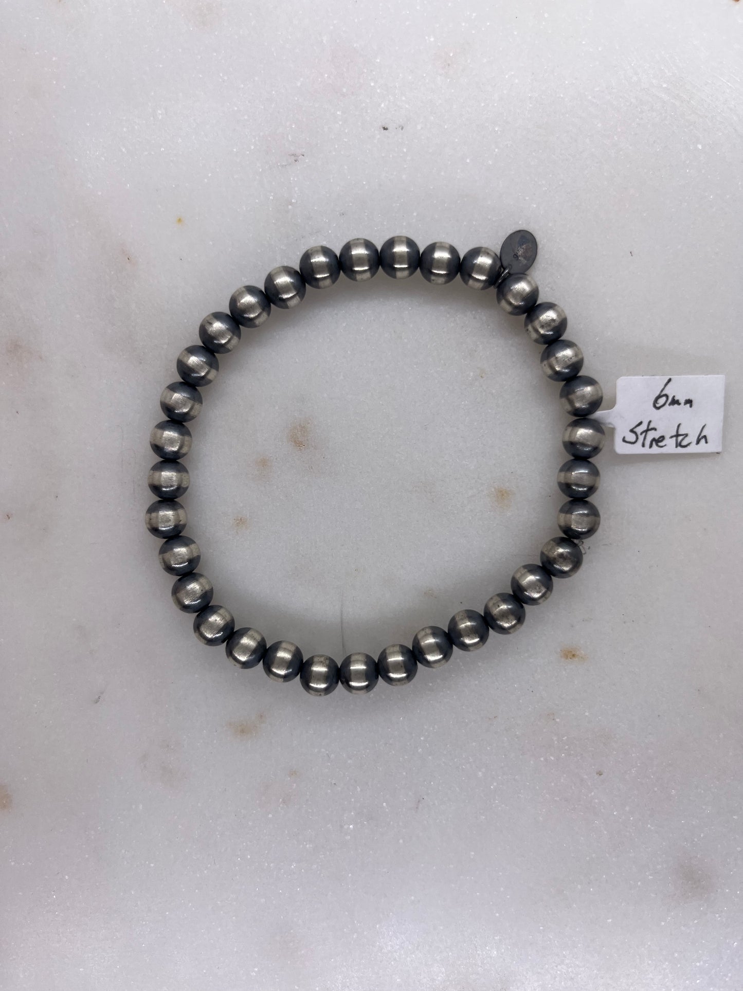 Navajo Pearl Stretch Bracelet