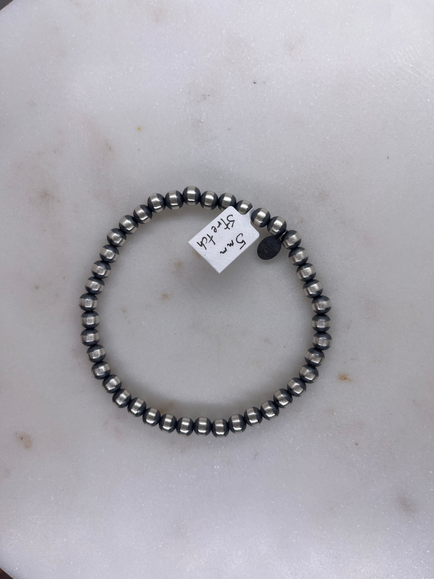 Navajo Pearl Stretch Bracelet
