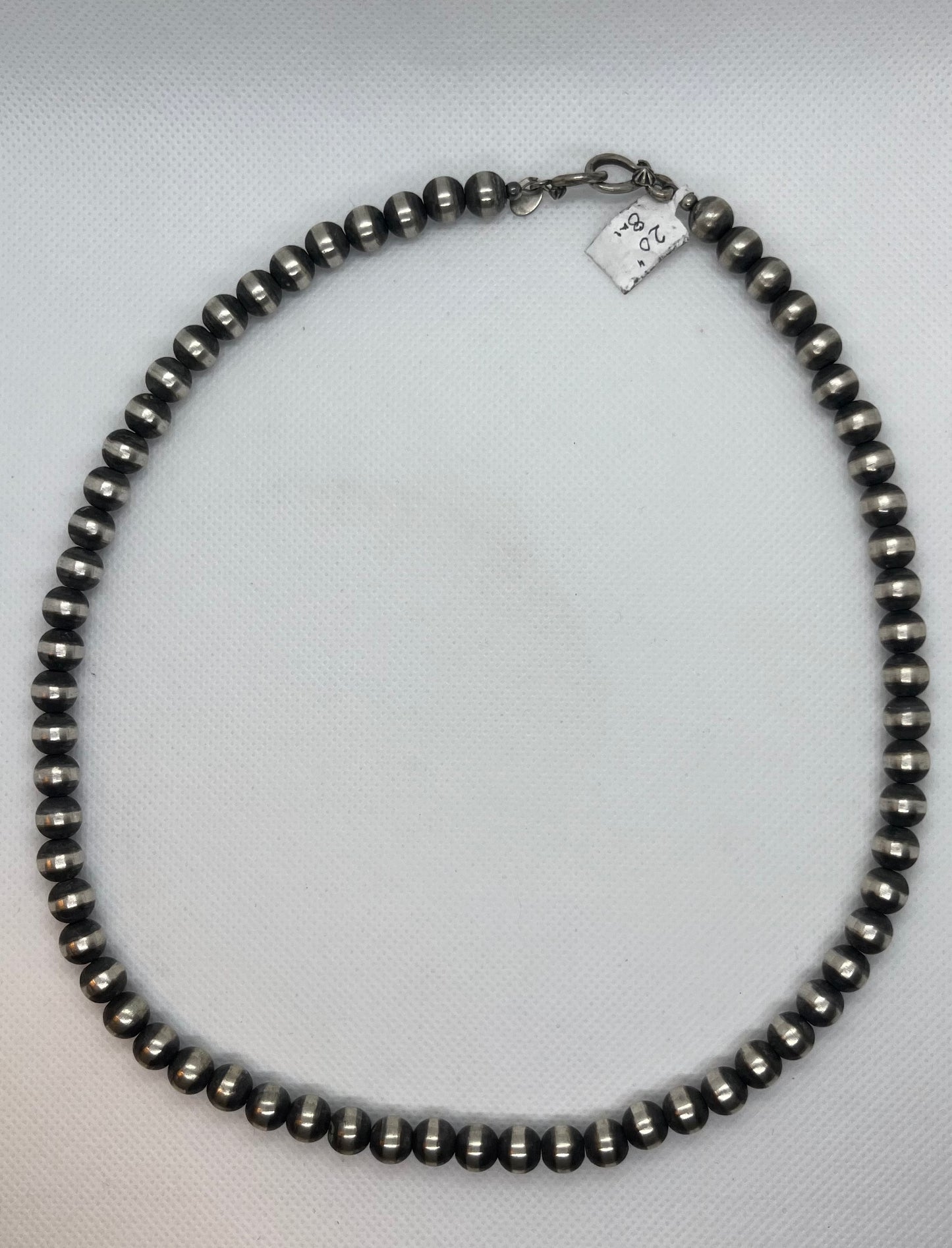 8MM Beaded Navajo Pearl Necklace