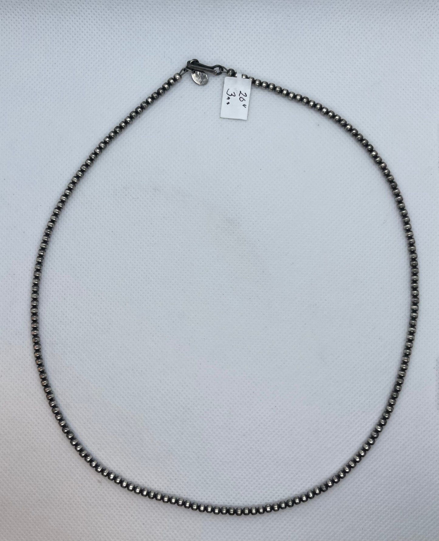 3MM Navajo Peal Necklaces