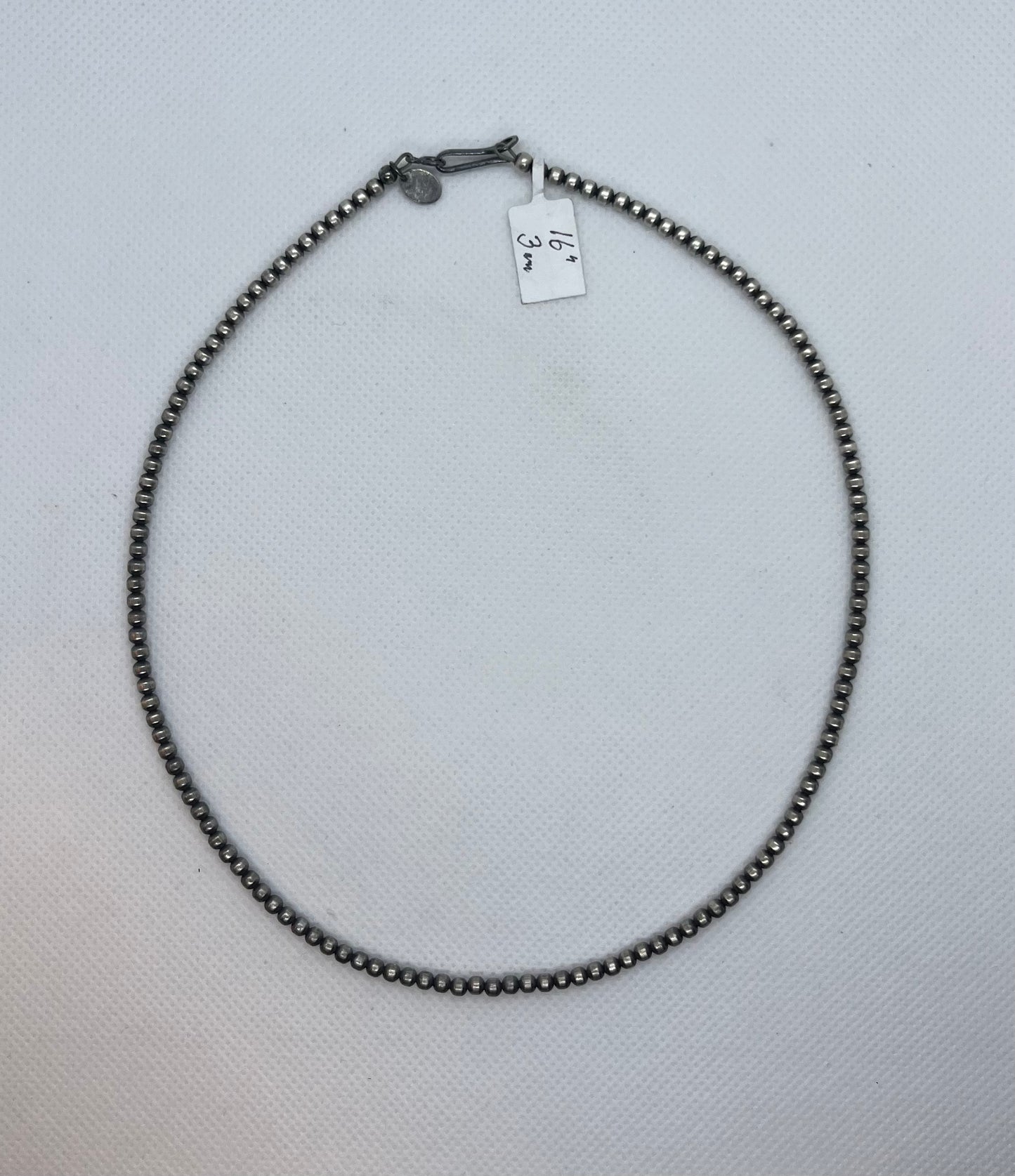 3MM Navajo Peal Necklaces