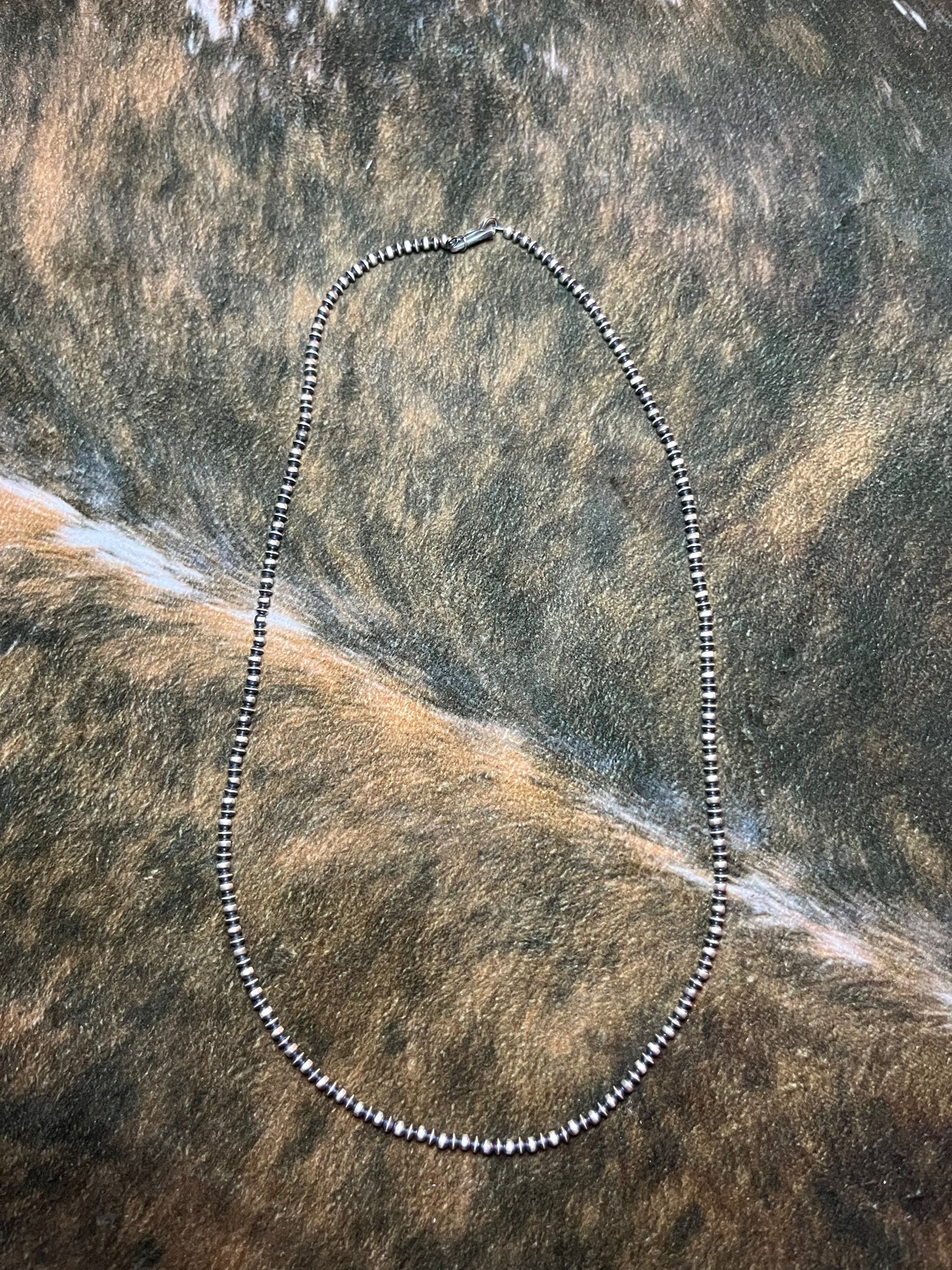 3MM Ball Disk Necklace