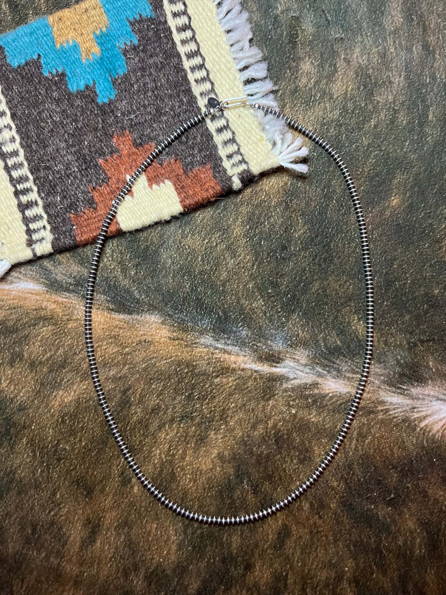 3MM Saucer Beaded Nacklace