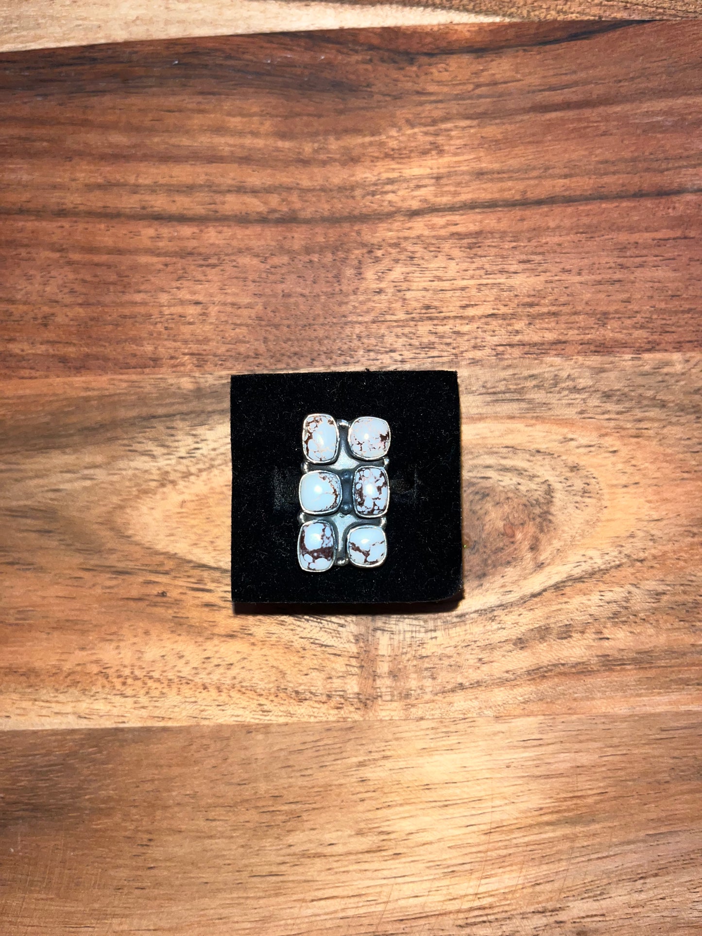 6 Stone Adjustable Wild Horse Ring