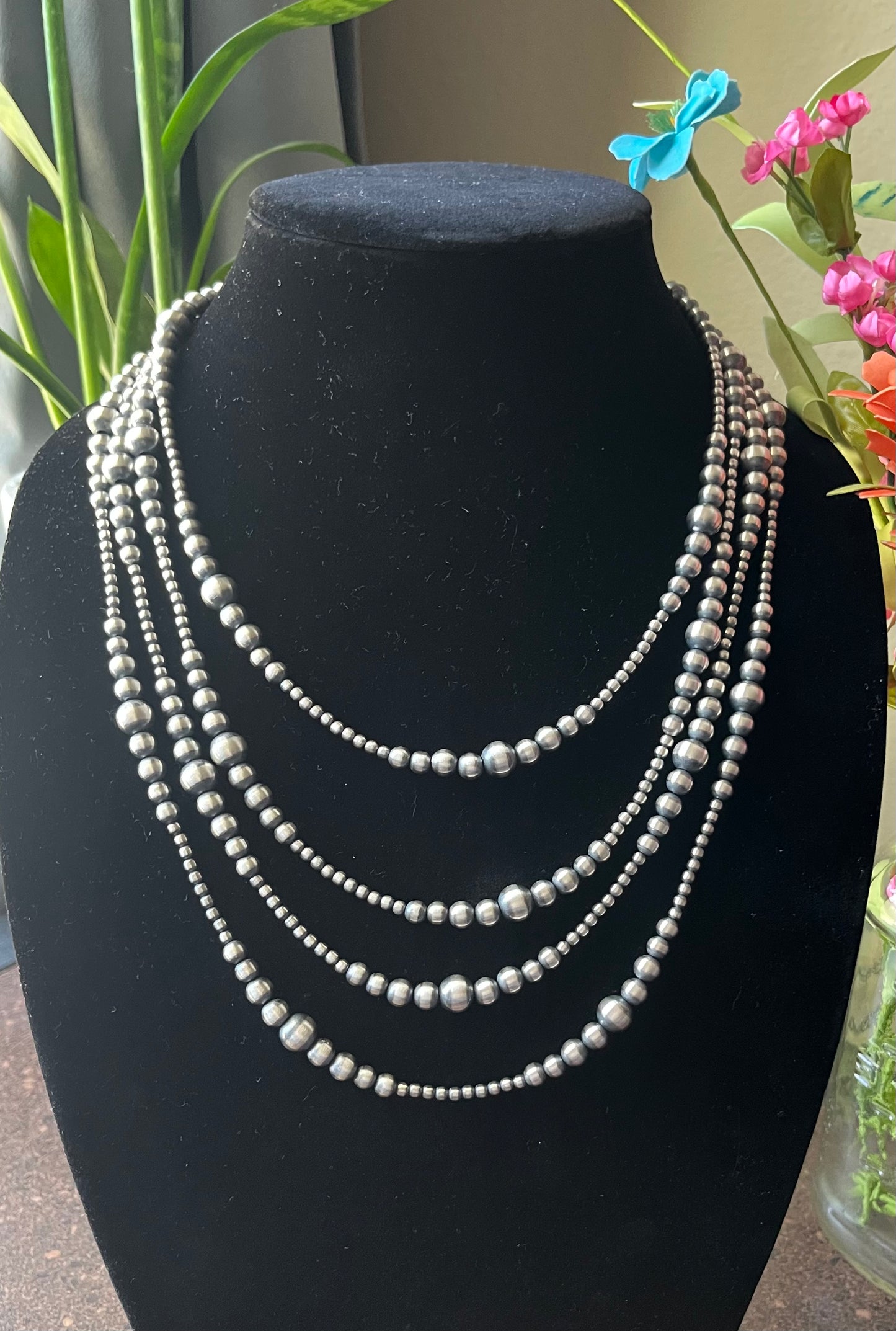 Graduated Navajo Pearl Necklaces