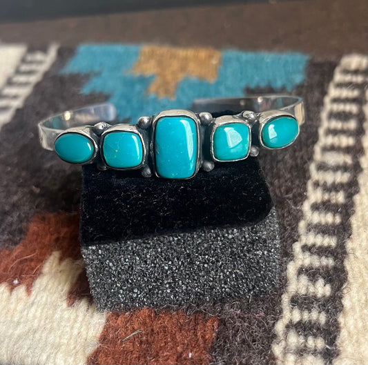 Cuff Bracelet Royston Turquoise