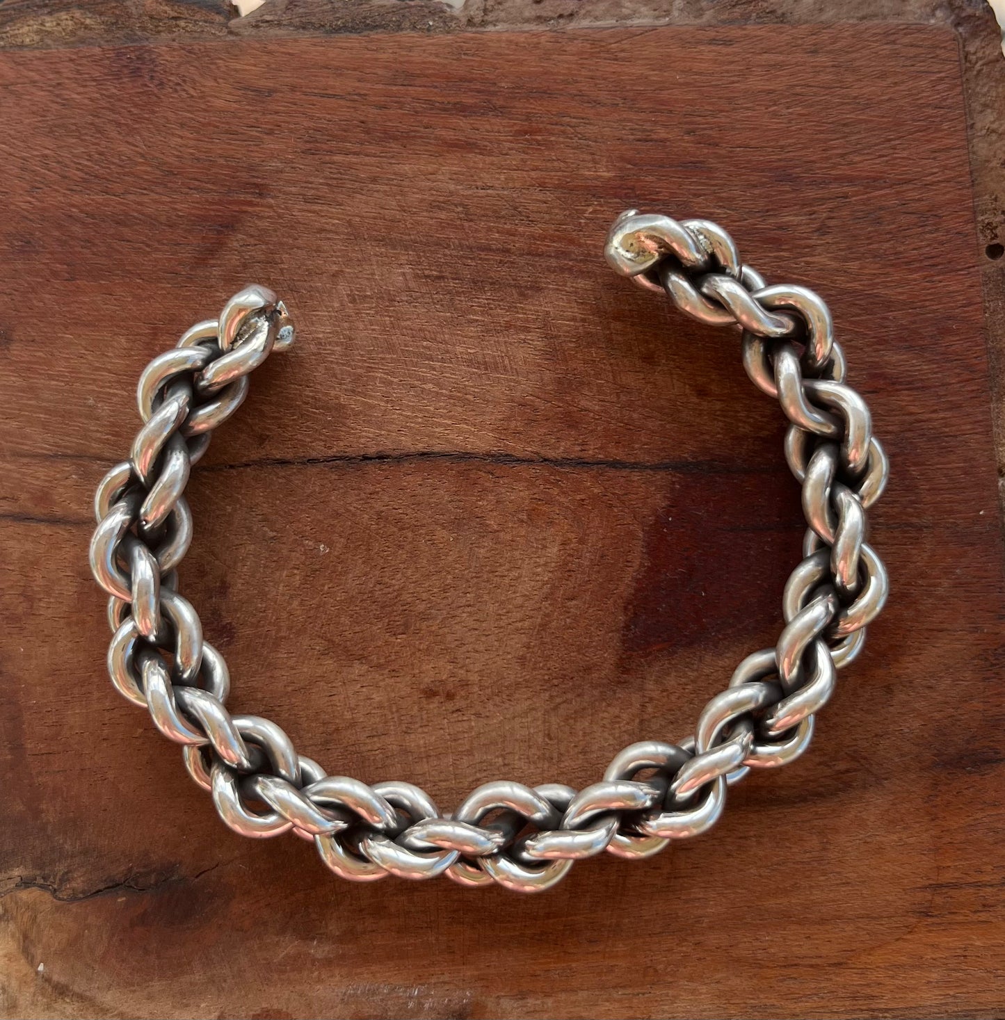 Chain Link Cuff Bracelet