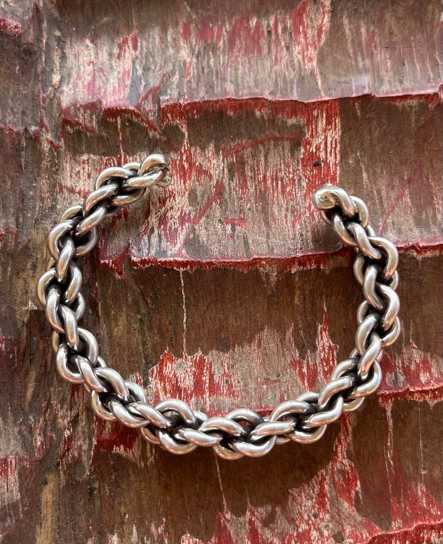 Chain Link Cuff Bracelet