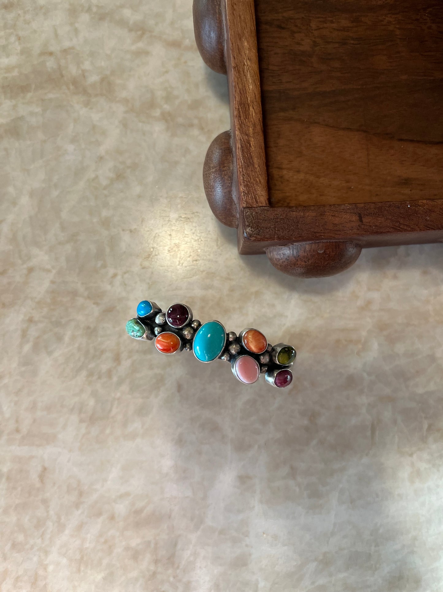 Stamped Multicolor Cuff