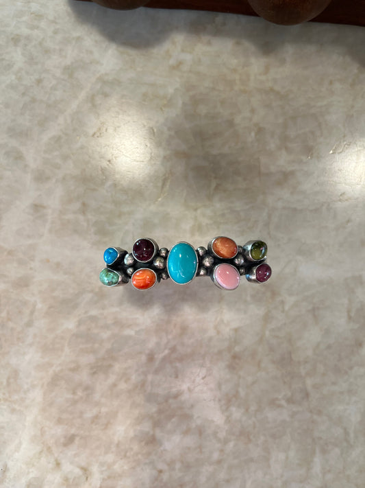 Stamped Multicolor Cuff