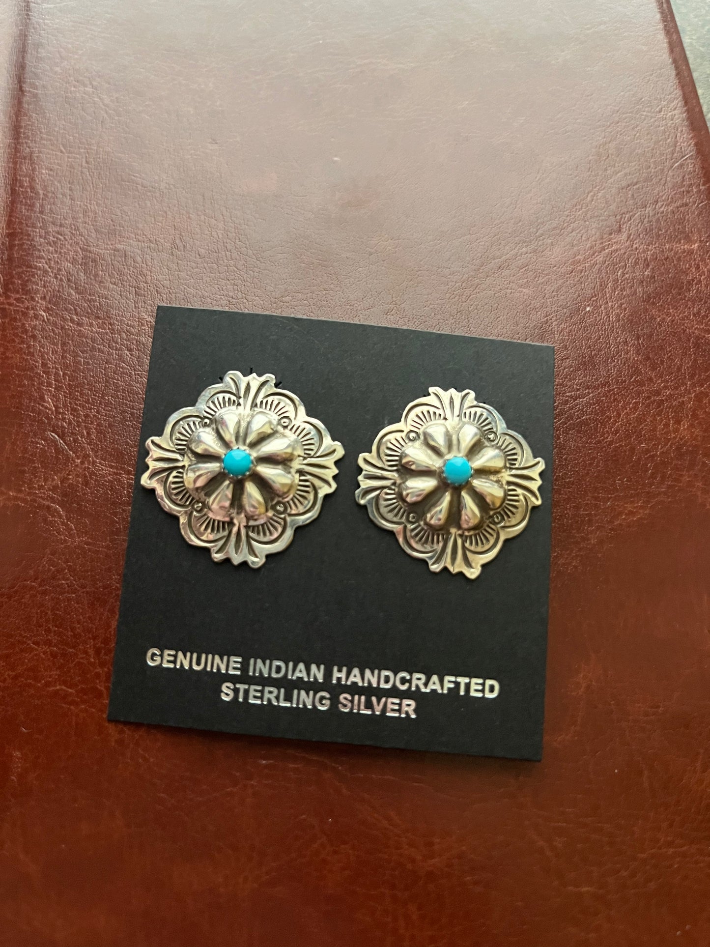 Half Concho Earring