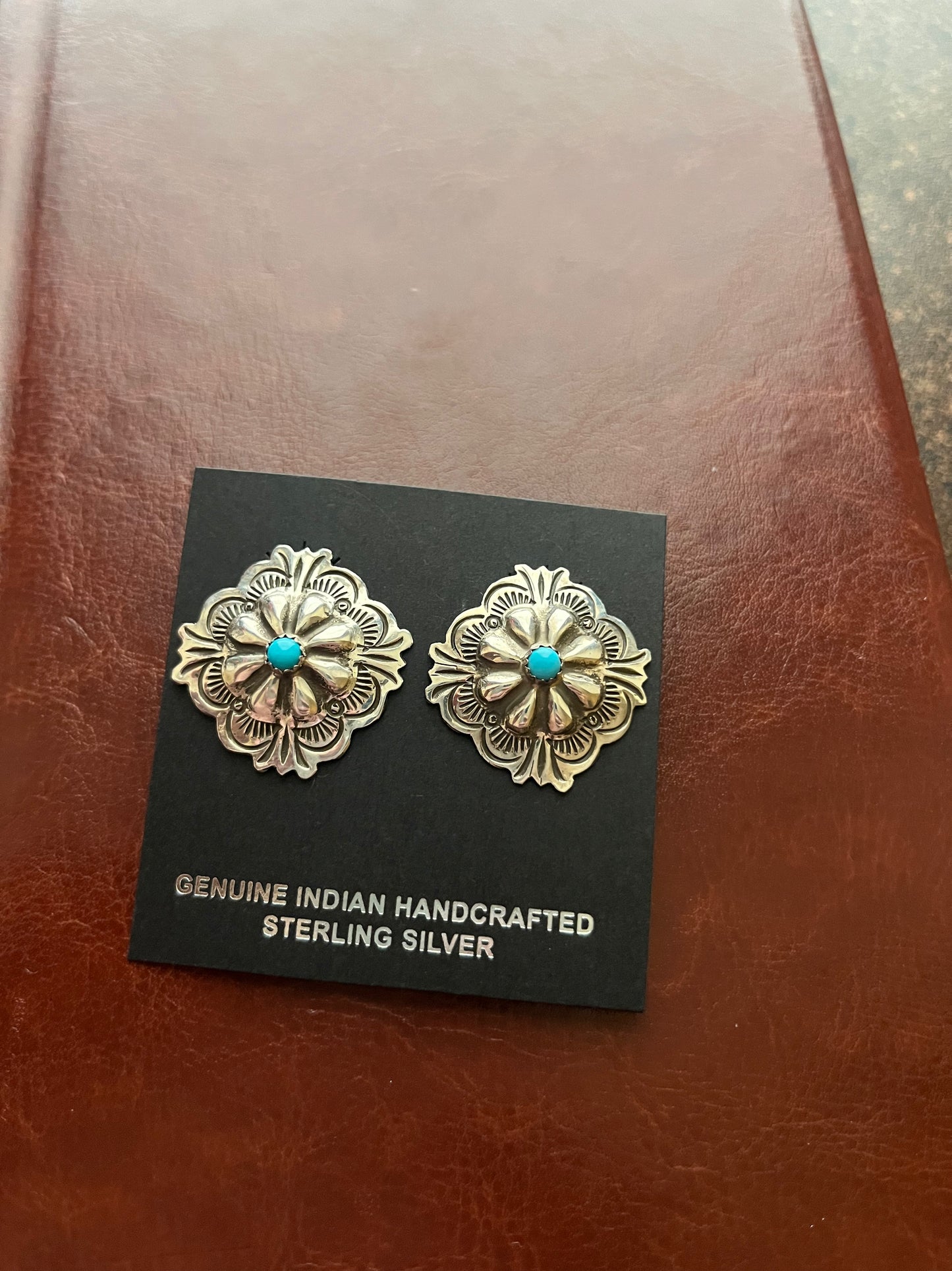 Half Concho Earring