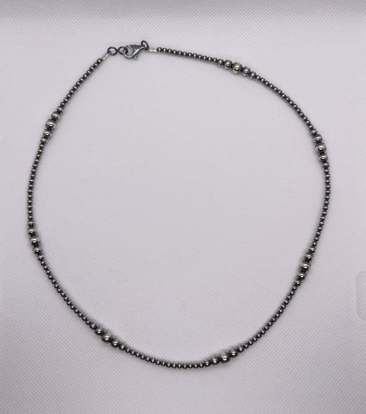 Graduated Navajo Pearl Necklace 20"