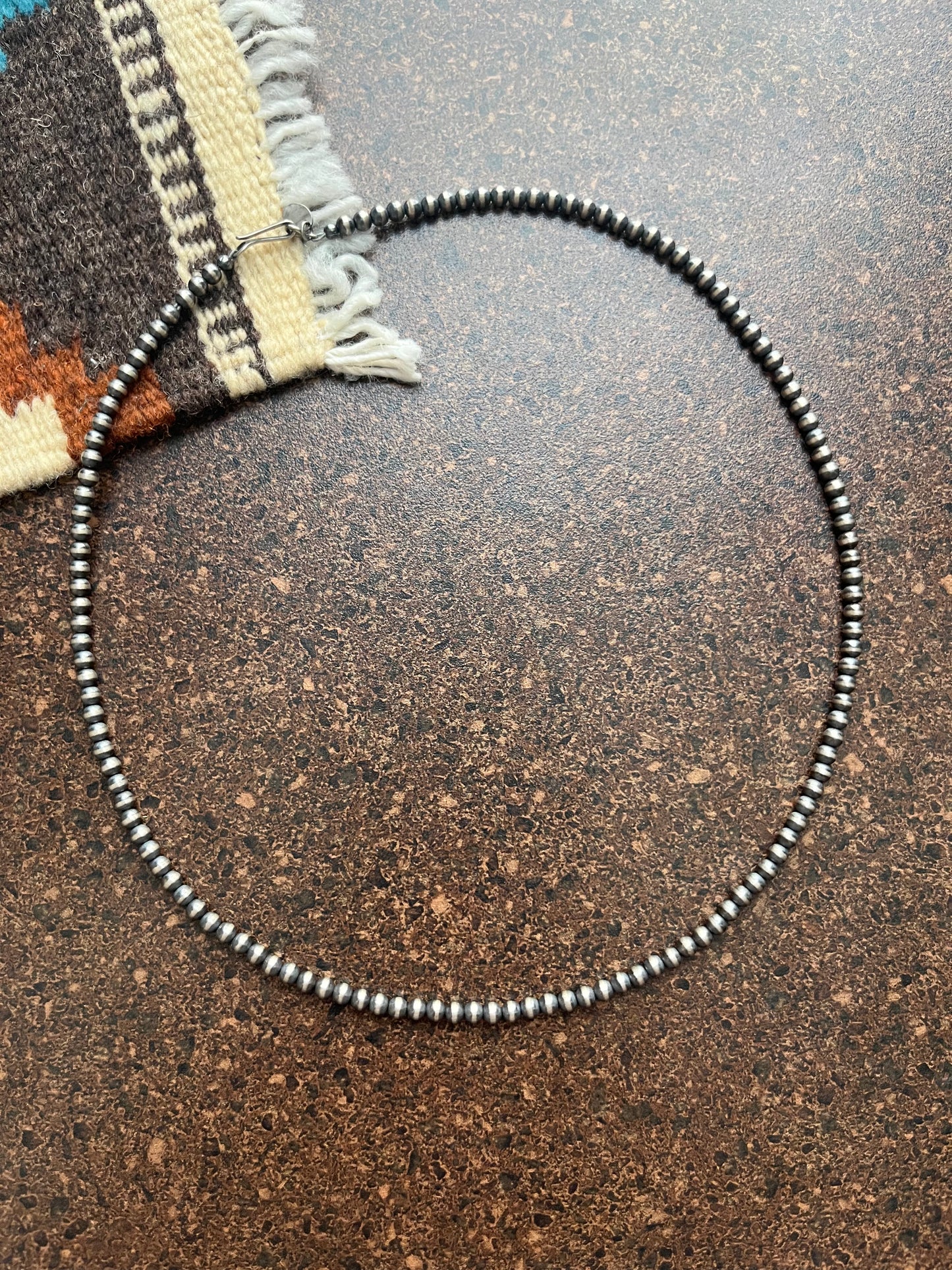 4MM Navajo Pearl Necklaces