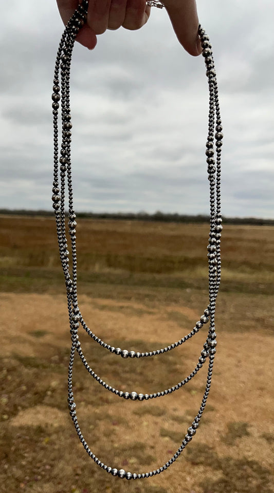 Graduated Navajo Pearl Necklace