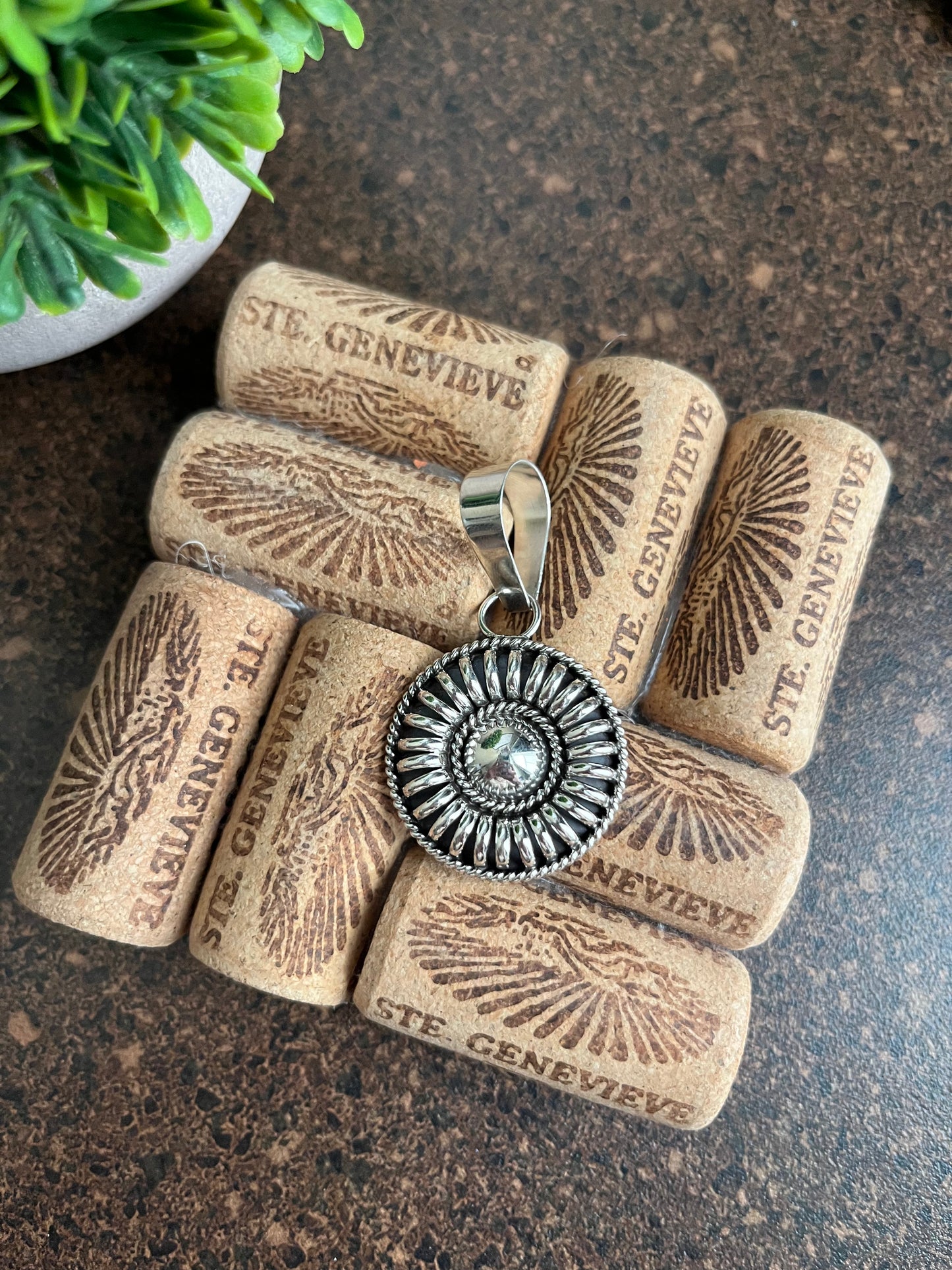 Priscilla Apache Pendant