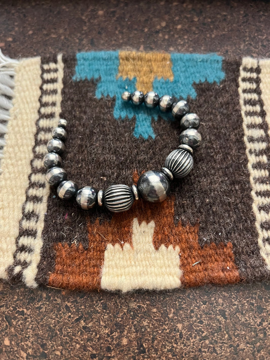 Navajo Pearl Cuff Bracelet