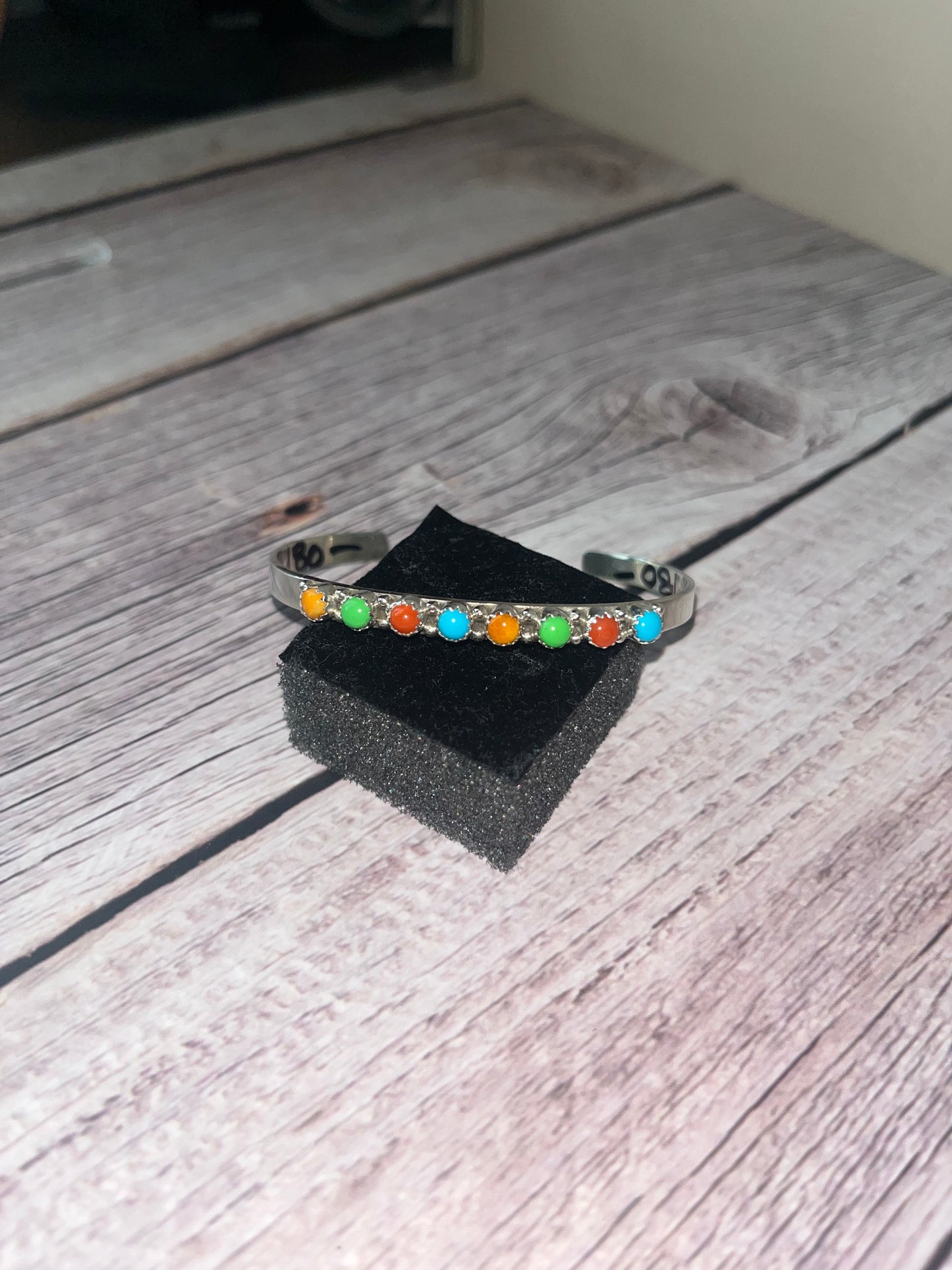 Multicolored Cuff Bracelet