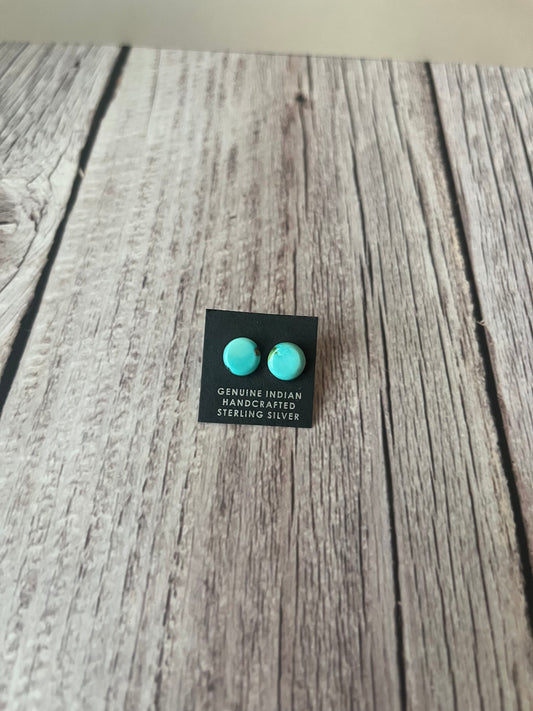 Small Turquoise Stud Earrings